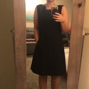 Nine West Sheath Square Neck Dress